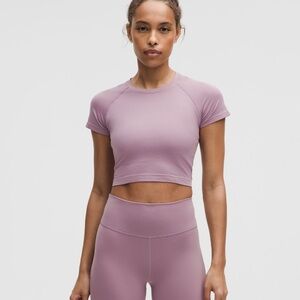 38. NWT- Lululemon Swiftly Tech Cropped Short-Sleeve Shirt 2.0